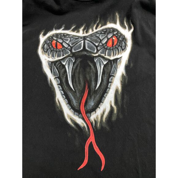 WWE Randy Orton RKO Snake Wrestling T-shirt Black Mens Size XL Wrestling Tee - Picture 6 of 9